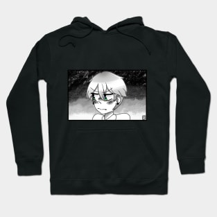 Tsundere Boy Manga Style Hoodie